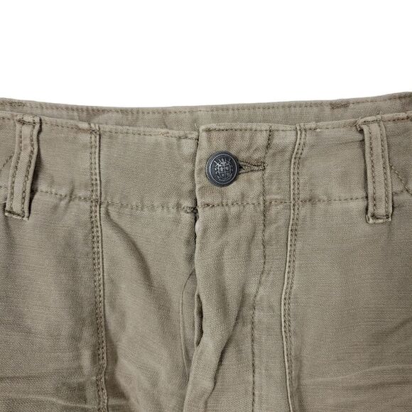 NWT Free People Cutoff Jean Shorts. Tan 4#012 - Picture 4 of 16
